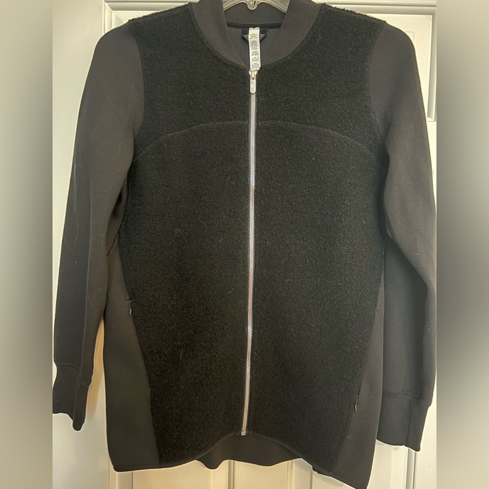 Lululemon Black Zip-Front Jacket
